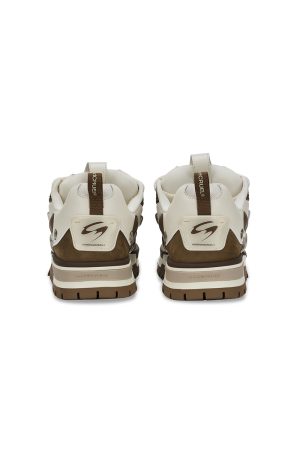 Thick-Soled Low-Top Sneakers for Couples - Trendy Pudgy Shoes with Breadcrumb Design, Perfect for Y2K and Street Style Fashion