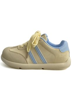 Thick-Soled Training Shoes for Women - 2025 Autumn Versatile Casual Ugly Cute Big Head Sneakers Little White Shoes