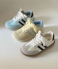 Thick-Soled Training Shoes for Women - 2025 Autumn Versatile Casual Ugly Cute Big Head Sneakers Little White Shoes