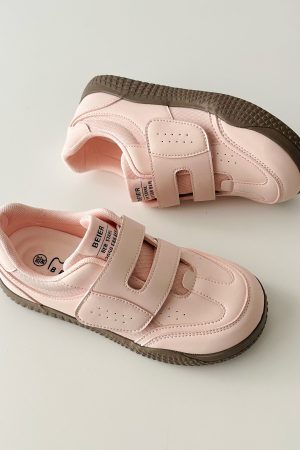 Thick-Soled Velcro Training Shoes for Men and Women - Casual Sports Footwear for Spring and Autumn - Height-Increasing Design