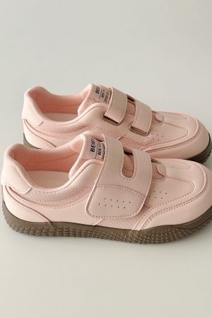 Thick-Soled Velcro Training Shoes for Men and Women - Casual Sports Footwear for Spring and Autumn - Height-Increasing Design