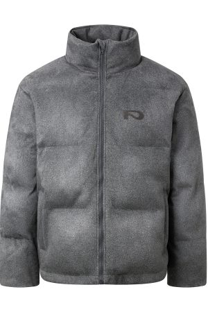 Thick Suede Fleece Cotton Puffer Jacket for Winter â€“ Casual Trendy Couple Coat