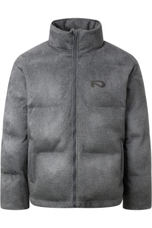 Thick Suede Fleece Cotton Puffer Jacket for Winter â€“ Casual Trendy Couple Coat