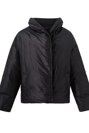 Thick Warm Down Jacket for Women, Big Lapel Short Cardigan, Stylish Winter Coat, Trendy Outerwear for Cold Weather