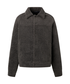 Thickened Lamb Fleece Jacket for Autumn & Winter, High-End Unisex Outerwear, Cozy Cotton Coat, Fashionable Layering Piece