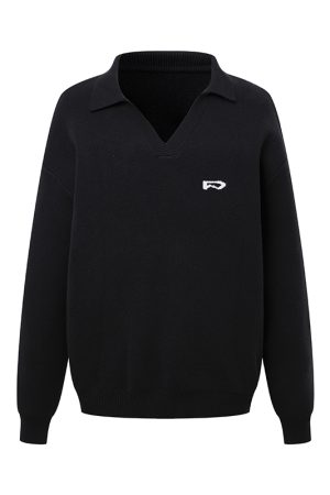 Thickened V-Neck Knitted Sweater for Women, Stylish Spring Autumn Outerwear, Trendy Casual Layering Top