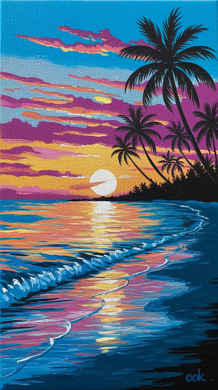 Fun Things to Paint on Mini Canvas for Beginners outfit idea