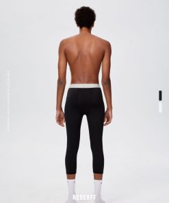 Tight-Fitting 3/4 Sports Pants for Basketball | Quick-Dry, Skin-Friendly, Comfortable Fitness Wear for Performance Enhancement