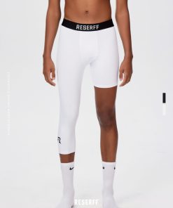 Tight-Fitting 3/4 Sports Pants for Basketball | Quick-Dry, Skin-Friendly Fitness Trousers for Performance and Comfort