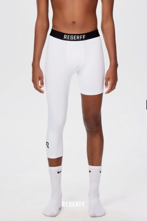 Tight-Fitting 3/4 Sports Pants for Basketball | Quick-Dry, Skin-Friendly Fitness Trousers for Performance and Comfort