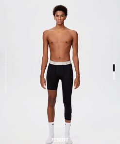 Tight-Fitting 3/4 Sports Pants for Basketball | Quick-Dry, Skin-Friendly Fitness Trousers for Performance and Comfort