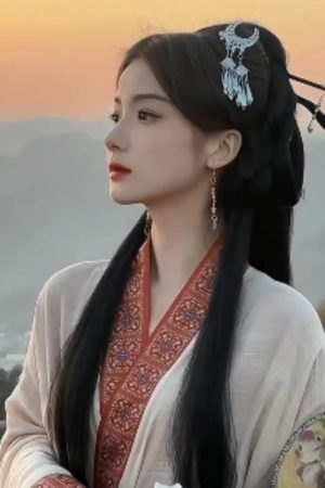 Traditional Miao Ethnic Hair Accessories - Fairy-Like Hanfu Tassel Hairpins & Side Clips for Women