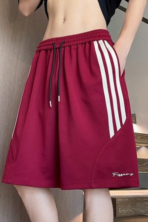 Trendy 2025 American High Street Unisex Loose Casual Sports Shorts - Summer Five-Point Shorts for Men and Women