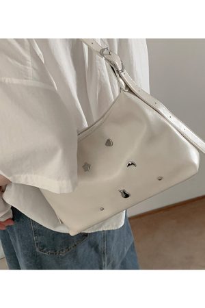 Trendy 2025 Star and Moon Underarm Bag for Women - Versatile Shoulder Crossbody Tote, Cool Niche Fashion Accessory