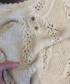 Trendy 2025 Summer Korean Style Gentle Linen Hollow Jacquard Vest for Women - Lightweight Fashion Top