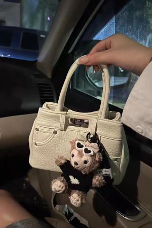 Trendy 2025 Summer Women's Korean Style Kelly Bag - Versatile Small Square Handbag for Shoulder or Crossbody Wear