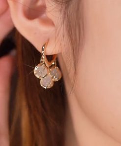 Trendy Autumn 2025 Women's Earrings - Elegant Silver Pins, High-End Niche Design, Light Luxury Accessories for Cool Style