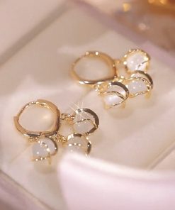 Trendy Autumn 2025 Women's Earrings - Elegant Silver Pins, High-End Niche Design, Light Luxury Accessories for Cool Style