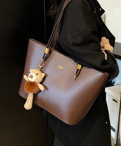 Trendy Casual Single-Shoulder Bag for Women, Minimalist Commuter Tote, Large Capacity, Versatile Spring/Summer Style 2025