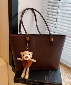 Trendy Casual Single-Shoulder Bag for Women, Minimalist Commuter Tote, Large Capacity, Versatile Spring/Summer Style 2025
