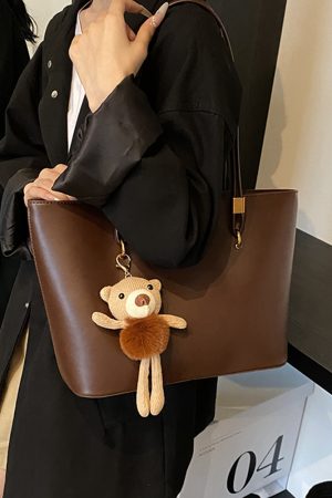 Trendy Casual Single-Shoulder Bag for Women, Minimalist Commuter Tote, Large Capacity, Versatile Spring/Summer Style 2025