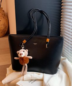 Trendy Casual Single-Shoulder Bag for Women, Minimalist Commuter Tote, Large Capacity, Versatile Spring/Summer Style 2025