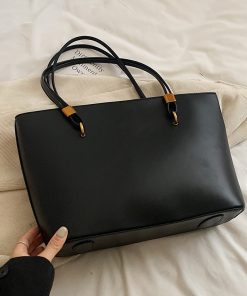 Trendy Casual Single-Shoulder Bag for Women, Minimalist Commuter Tote, Large Capacity, Versatile Spring/Summer Style 2025