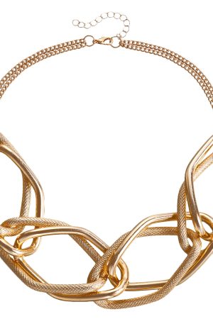 Trendy Chunky Chain Hip-Hop Necklace for Women - Geometric Exaggerated Jewelry Accessories, European and American Style
