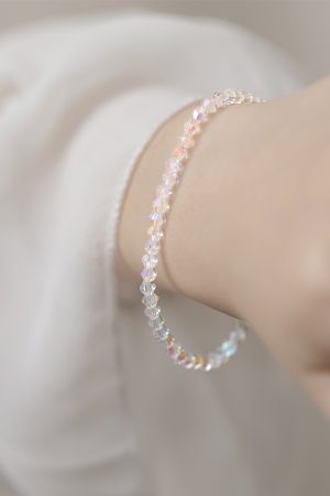 Trendy Crystal Bracelet for Women, High-End Hand Accessory, 2025 Fashion Statement, Perfect Best Friend Gift