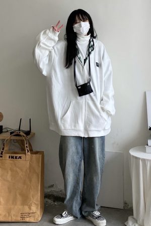 Trendy Double-Sided Hooded Jacket in Loose Plaid - Versatile Casual Slimming Style for Spring - Japanese and Korean Fashion