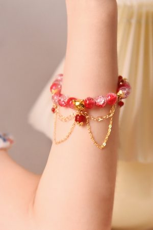 Trendy Ethnic Fringe Woven Bracelet 2025 - Exquisite Light Luxury Accessories for Women, Perfect Gift for Students