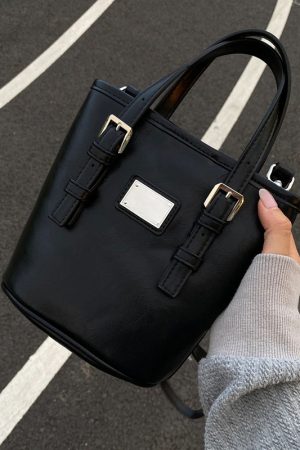 Trendy Handheld Korean-Style Retro Bucket Bag for Women - 2025 High-End Design, Versatile Commuting & Crossbody Bag