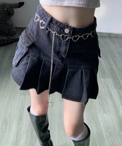 Trendy Heart-Themed Waist Chain Belt for Girls, Decorative Accessories for Pants and Skirts, Fashionable Statement Piece