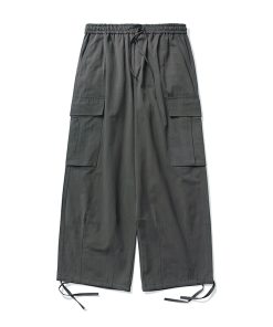 Trendy Japanese Casual Cargo Pants for Men, Functional Wide-Leg Straight-Cut Design, American Vibe, Stylish Y2K Fashion
