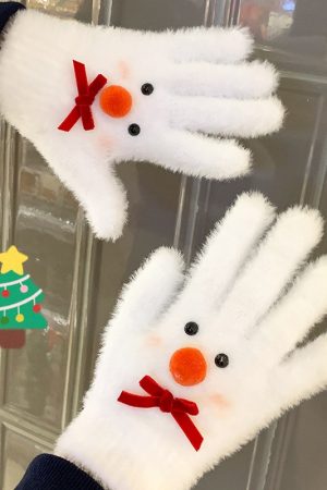 Trendy Korean Style Scarf and Gloves Collection - Warm, Versatile, Thick Accessories for Students - Stylish Christmas Gift