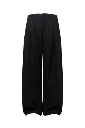 Trendy Loose-Fit Straight-Cut Wide-Leg Trousers - Casual Korean Style Summer Pants for Effortless 90s Inspired Fashion