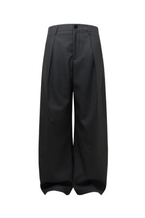 Trendy Loose-Fit Straight-Cut Wide-Leg Trousers - Casual Korean Style Summer Pants for Effortless 90s Inspired Fashion