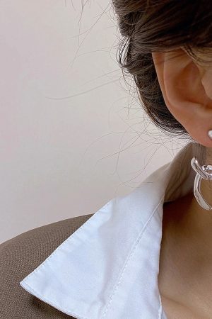Trendy Minimalist Cross Stud Earrings for Women - 2025 Fashion Accessories for Modern Style