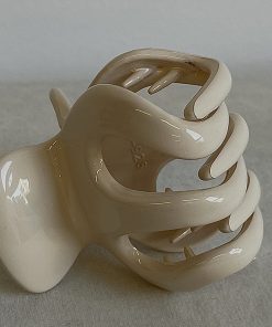 Trendy Minimalist Hair Clip for Thin Hair - European and American Style Claw Shark Clip, Perfect for 2025 Ins Aesthetic