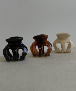 Trendy Minimalist Hair Clip for Thin Hair - European and American Style Claw Shark Clip, Perfect for 2025 Ins Aesthetic