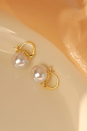 Trendy Pearl Earrings for Women, 2025 Stylish Lightweight Ear Clips, High-End Luxury Accessories, Chic Fashion Jewelry