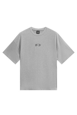 Trendy Printed Heavyweight Cotton Short Sleeve T-Shirt - Casual Basic Tee for Everyday Wear
