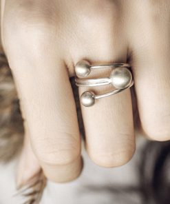 Trendy Retro 925 Silver Ring for Women - Simple Versatile Index Finger Accessory, Personalized Design for Everyday Wear