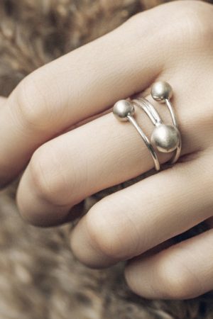 Trendy Retro 925 Silver Ring for Women - Simple Versatile Index Finger Accessory, Personalized Design for Everyday Wear