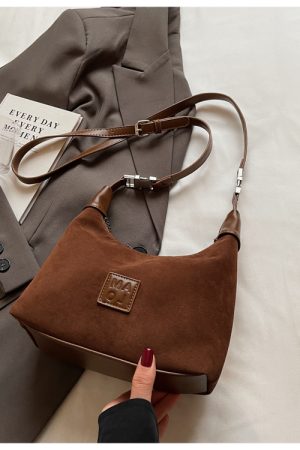Trendy Retro Crossbody Bag for Women - Versatile Commuting Handheld Small Bag with High-End Feel, 2025 Style