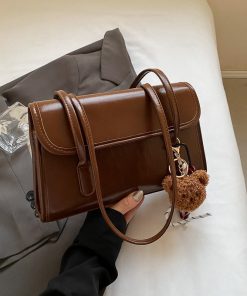 Trendy Retro Women's Underarm Tote Bag 2025 - High-End Versatile Small Square Shoulder Bag for Spring and Summer Fashion