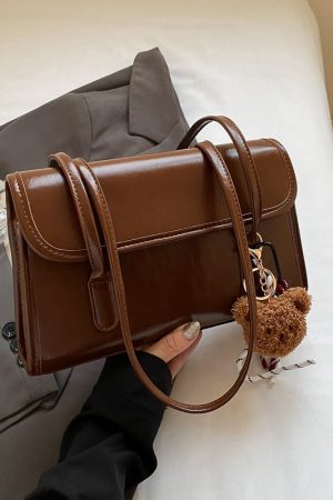 Trendy Retro Women's Underarm Tote Bag 2025 - High-End Versatile Small Square Shoulder Bag for Spring and Summer Fashion