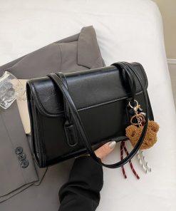Trendy Retro Women's Underarm Tote Bag 2025 - High-End Versatile Small Square Shoulder Bag for Spring and Summer Fashion