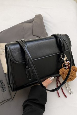 Trendy Retro Women's Underarm Tote Bag 2025 - High-End Versatile Small Square Shoulder Bag for Spring and Summer Fashion