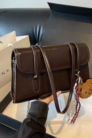 Trendy Retro Women's Underarm Tote Bag 2025 - High-End Versatile Small Square Shoulder Bag for Spring and Summer Fashion